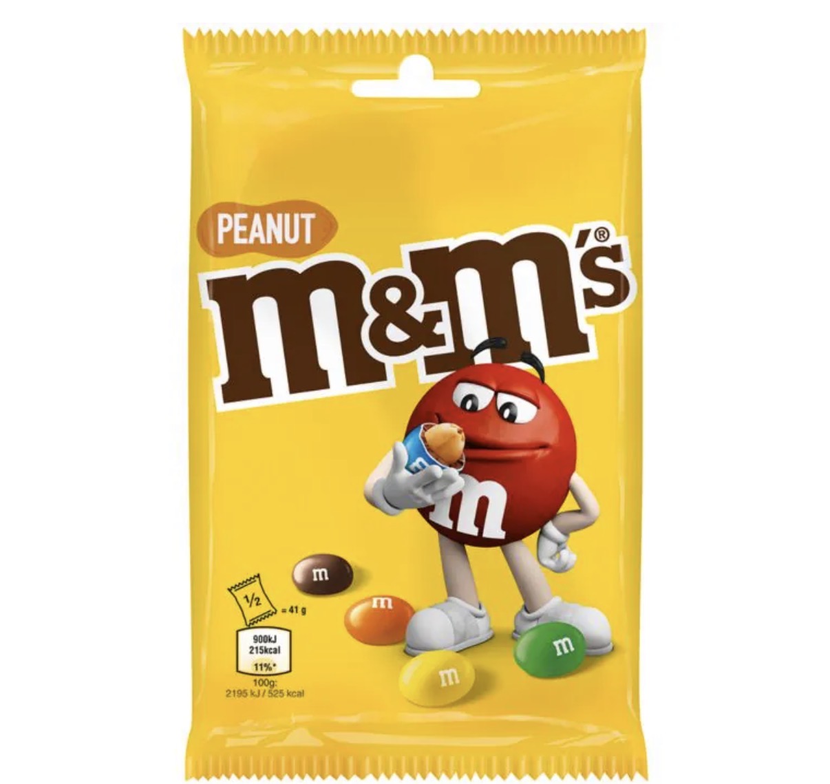 M&M Erdnuss (Gelb) - BigPack 82g. 16St.